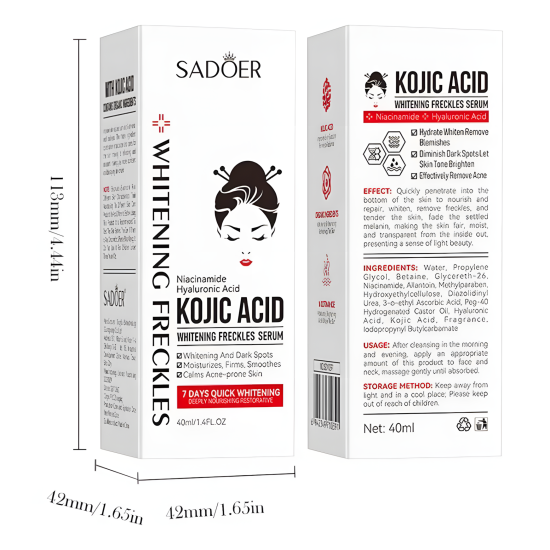 Kojic Acid Whitening Freckles Serum